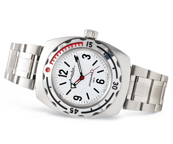 Reloj Amphibia 1967 blanco