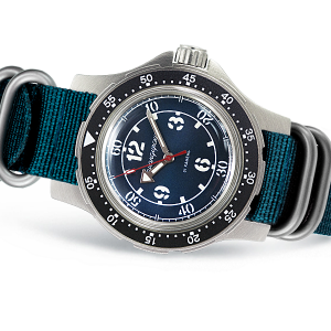 Reloj Komandirskie Piloto B azul