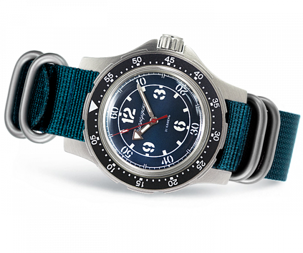 Reloj Komandirskie Piloto B azul