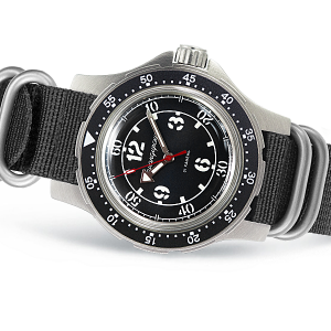 Reloj Komandirskie Piloto B negro