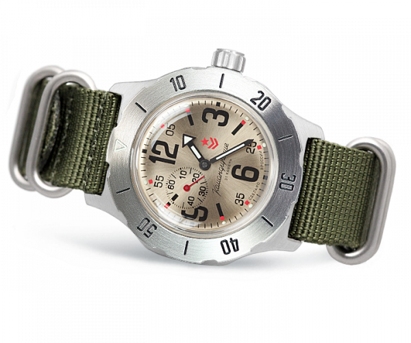 Reloj Komandirskie K35 oro viejo