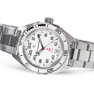 Reloj Komandirskie K65 24 hrs blanco
