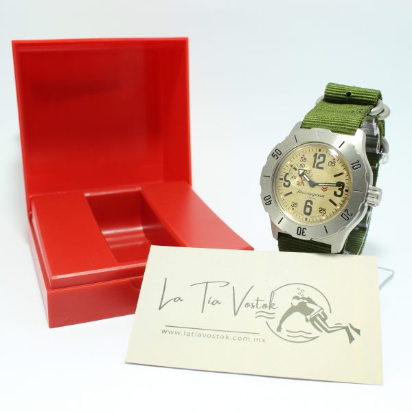 Reloj Komandirskie K35 oro viejo - Imagen 2