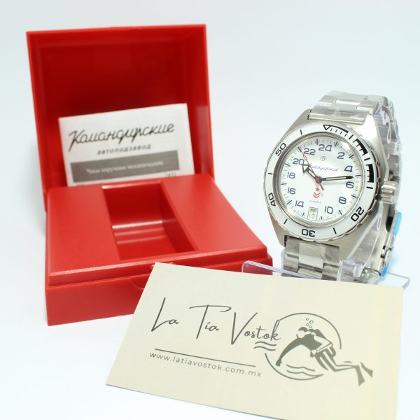 Reloj Komandirskie K65 24 hrs blanco - Imagen 2