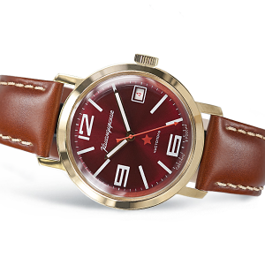 Reloj Komandirskie 1965 Rojo