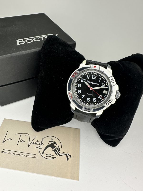 Reloj Komandirskie mecánico Negro Atildado - Imagen 3