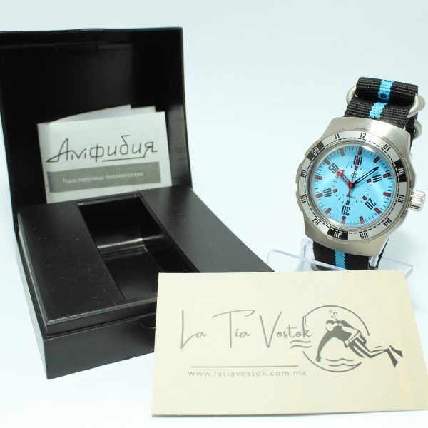 Reloj Amphibia Chernobyl Full Lume Azul - Imagen 2