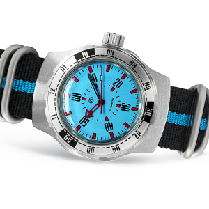 Reloj Amphibia Chernobyl Full Lume Azul