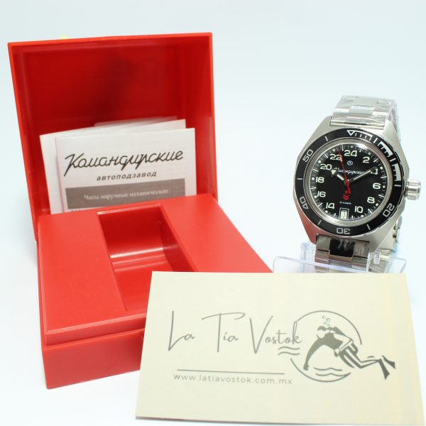 Reloj Komandirskie K65 24 hrs negro - Imagen 2