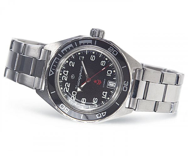Reloj Komandirskie K65 24 hrs negro