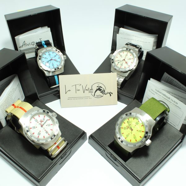 Reloj Amphibia Chernobyl Full Lume Azul - Imagen 6