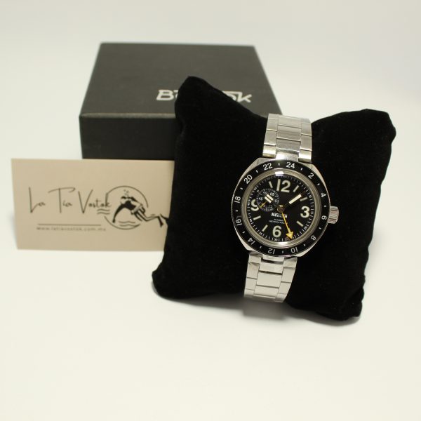 Reloj Neptuno GMT negro - Imagen 2