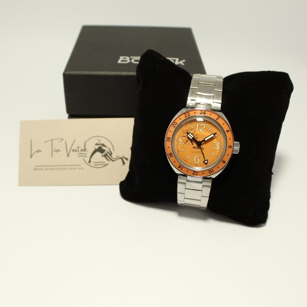 Reloj Neptuno GMT naranja - Imagen 2