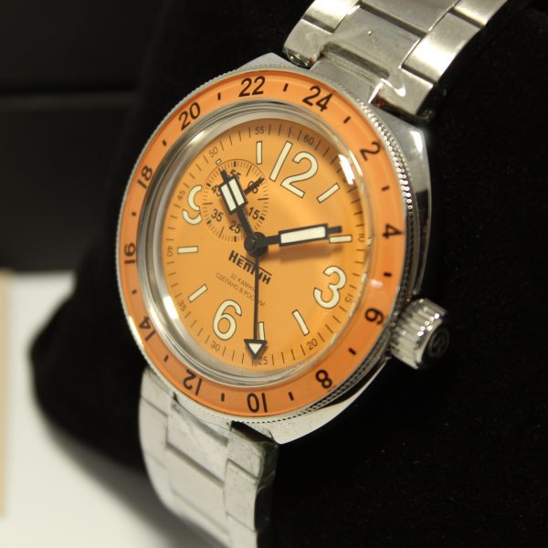 Reloj Neptuno GMT naranja - Imagen 3