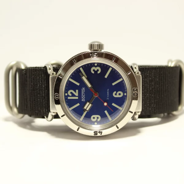 Reloj Amphibia НВЧ-20 azul - Imagen 5