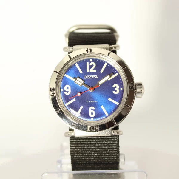 Reloj Amphibia НВЧ-20 azul - Imagen 2